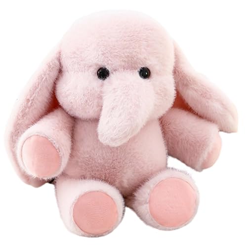 Peluche de elefante para niños y niñas cojín de felpa grande para coche y guarderías infantiles