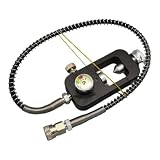 BlissfulAbode 1 x valvola DIN ARA cilindro regolatore stazione di riempimento adattatore ad alta pressione HPA serbatoio adattatore di ricarica subacquea 40 mpa 6000 Psi senza tavolo senza tubo