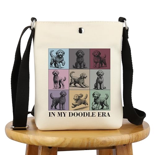 G2TUP Funny Golden Doodle Gift My Doodle Era Tote Bag Dog Mama Handbag Dog Lovers Gift Pet Dogs Lover Gifts (My Doodle Era X)