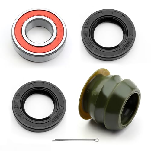 Steering Stem Shaft Bushing Bearing Seal For Honda FourTrax 300 FourTrax Rancher 350 FourTrax Rancher 400 FourTrax Foreman 400 FourTrax Foreman 450 53221-HC4-004 91258-HB3-003 96150-60041-10