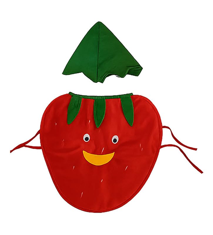 Image of FancyDressWale Fruit & Vegetable Fancy Dress Costume for Kids | Free Size 2-10 Years | School Fancy Dress, Stage Shows, Theme Parties