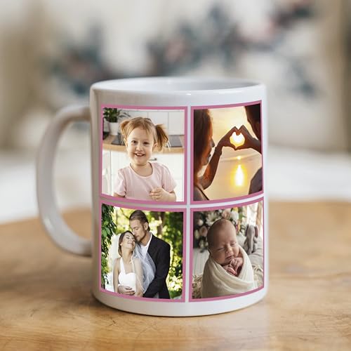 Taza personalizada de cerámica 11 oz 8 diseños miniatura 6