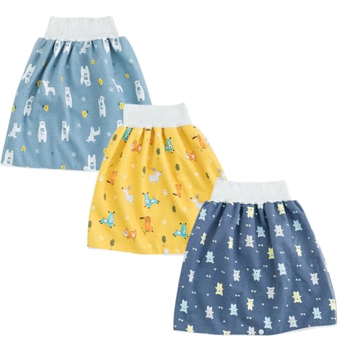 DUDUFUN Pantalones de Entrenamiento Impermeables y Absorbentes para Niños