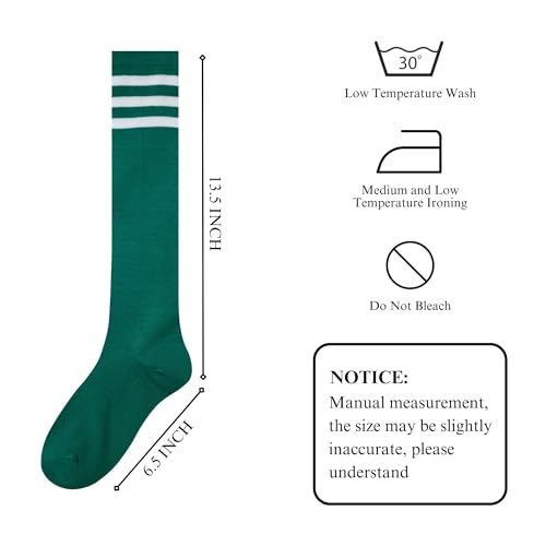 Image of Knee High Socks for Women, Long Tall Knee Tube Socks