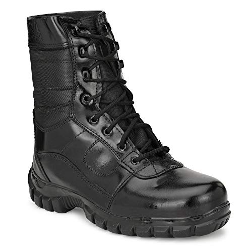 Image of SHOE DAY Leather Combat Army Boot /DMS Shoes for Men ARM13