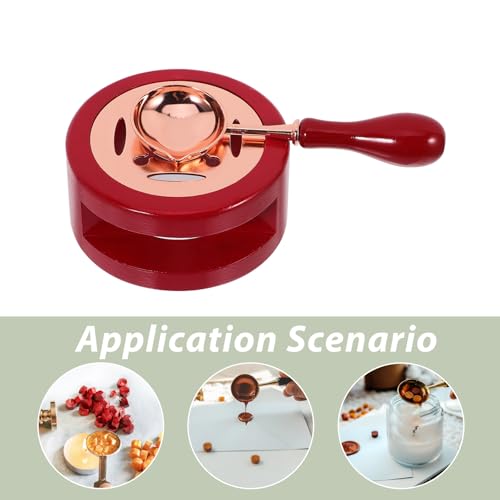 Kit de Sello de Lacre para Sellado Elegante de Correspondencia 4