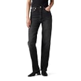 Womens Ribcage Straight Full Length Jeans
