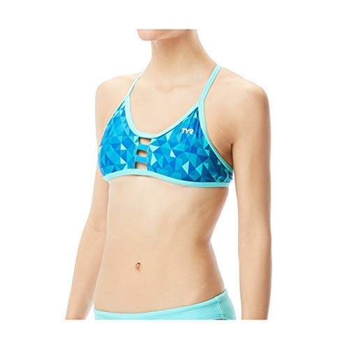 Haut de bikini d'entraînement TYR Optic Pacific Tieback pour femme