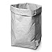bun-di Swiss® Trash | Dekorativer Designer Papierkorb mit Knitteroptik für Büro, Arbeitszimmer | waschbares Papyr | 12l (Stone)