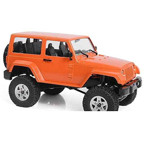 RC4WD 1/18 Gelande II 4 Wheel Drive with Black Rock Body Set RTR Ready to Run Orange RC4ZRTR0048
