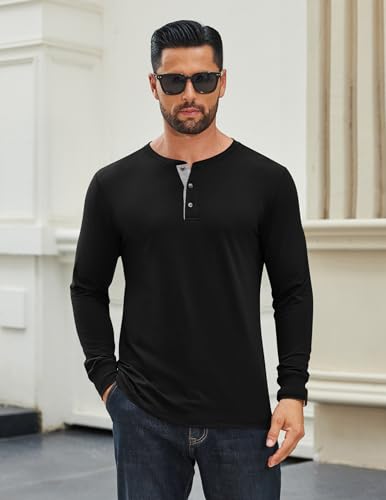 Pull décontracté COOFANDY pour l'automne idéal lors des sorties - 2
