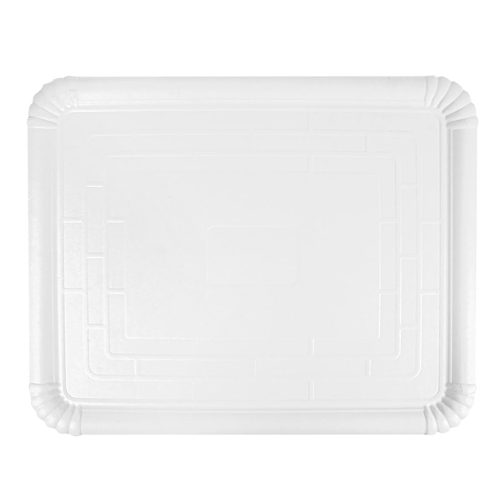 García de Pou 107.98 Bandejas Pastelería Medianas, 40 x 50 cm, Set de 25, Blanco