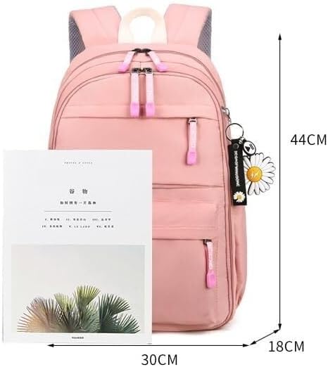 Waterproof backpack, perfect for school and travel - KK Bags backpacks with ergonomic shoulder straps.(Purple) image 2