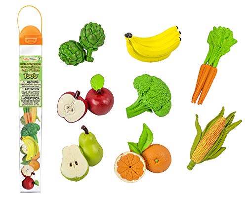 Toob Fruits et légumes Miniatures (Multicolore)