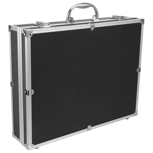 Valise portable pour micros sans fil idéale pour les tournages et événements