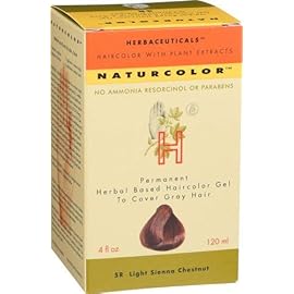 naturcolor Haircolor Hair Dye - Light Sienna Chestnut, 4 Fl Oz (5R)