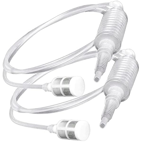 WANGCL 2 szt. Napar Syfon Filtr Rura Wąż Ręczny DIY Produkcja Wina Syfon Pompa Syfon Rura Filtr Wino Piwo Narzędzie Do Produkcji Rozmiar Około 2 m