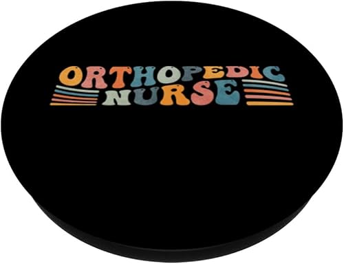 Miniatura 2 de Groovy Orthopedic Nurse Ortho Nursing PopSockets Standard PopGrip