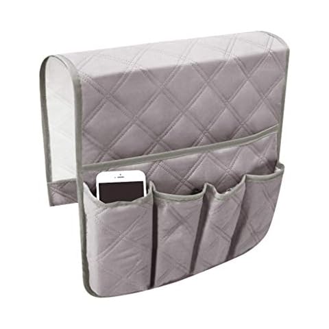 TINAYAUE Sofa Armrest Organiser with 6 Pockets Cover