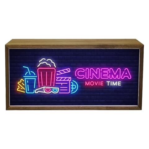 Echo Three Neon Effect Light Box Cover