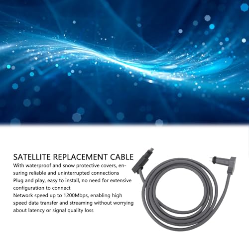 Câble satellite rectangulaire 1.8M Chrees rallonge V2 1200Mbps - 3