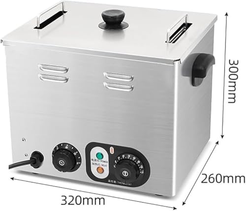Commercial Egg Boiler Machine, 45-Egg Capacity, Automatic Steamer with Mesh Basket, Timing Function, Temperature Control 30-110C