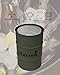 barbecook Edson Holzkohlegrill Fass-Form Tonne Verchromter Grill-Rost verstellbar Ø 47.5 Garten Höhe 89-cm, grün