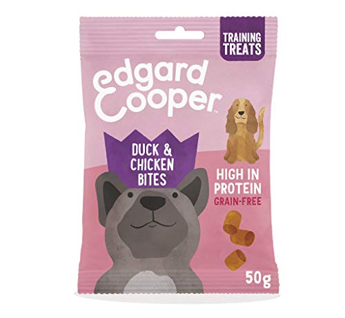 Premios Para Perros Edgard Cooper De Pollo - Sin Cereales, Carne Fresca, Bajos En Calorías, Ideal Para Entrenamiento