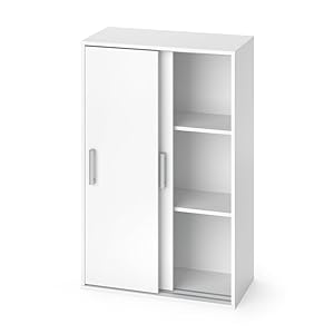 Vicco Armario de Ropa Falk, Blanco, 68 x 108 cm