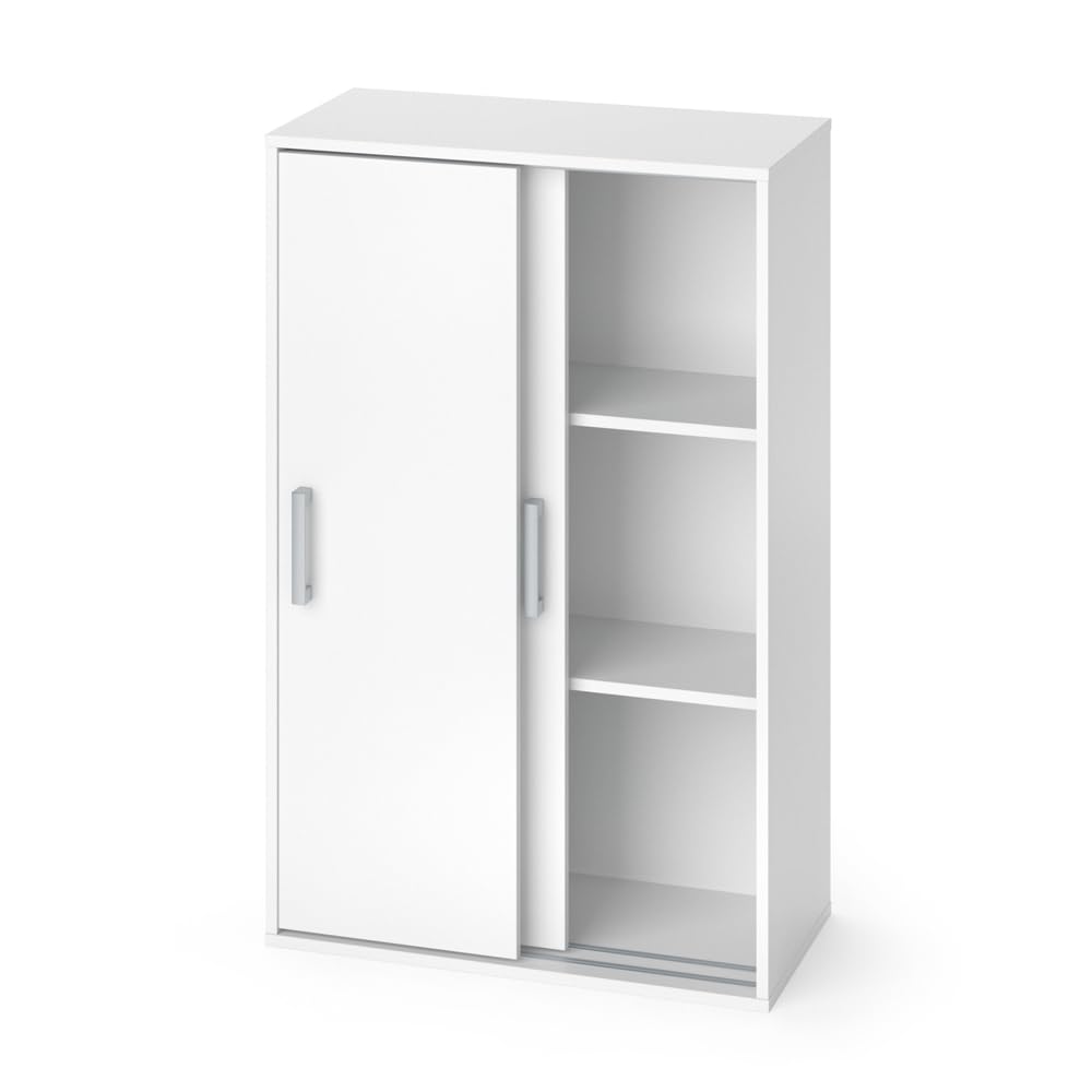 Vicco Armadio multifunzione multifunzione Falk, Bianco, 68 x 108.5 cm, adatto per la conservazione salvaspazio di indumenti