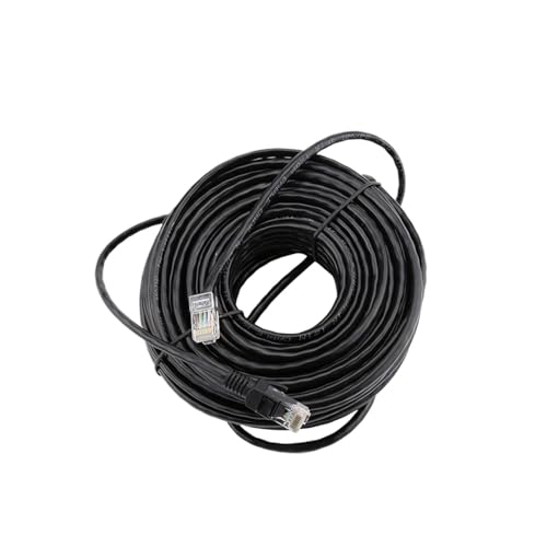 10m 20m 30m 50メートルオプションのCAT5イーサネット屋外防水ネットワークケーブルに適しています CCTVシステム用ネットワークLANケーブル ipカメラ(20m)