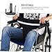 WOFASHPURET Adjustable Breathable Elastic Wheelchair for Elderly Safety Belt Replacement Wheelchair Accessories Sturdy Fixing Supply