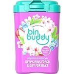 Bin Buddy Spring Blossom - Leaves Your Bin Fresh and Smelling Great – Suitable for Indoor, Kitchen, Bathroom, Compost, Food Waste and Outdoor Wheelie Bins