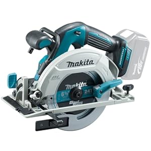 makita dhs680zj scie circulaire brushless 18 v li ion Ø 165 mm + coffret makpac bleu