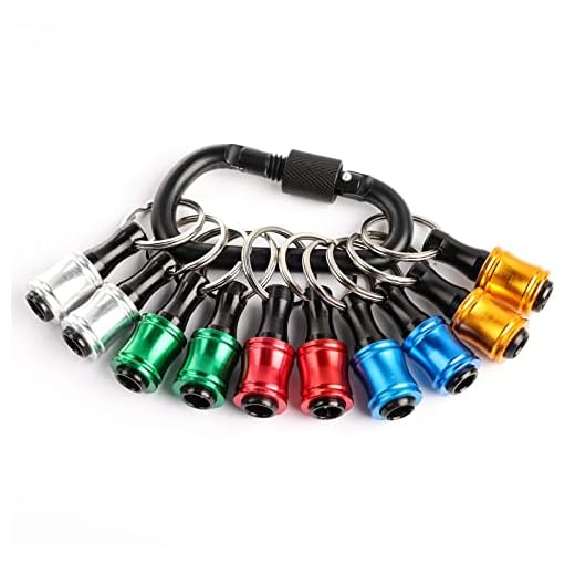 Portable Keychain Bit Holder