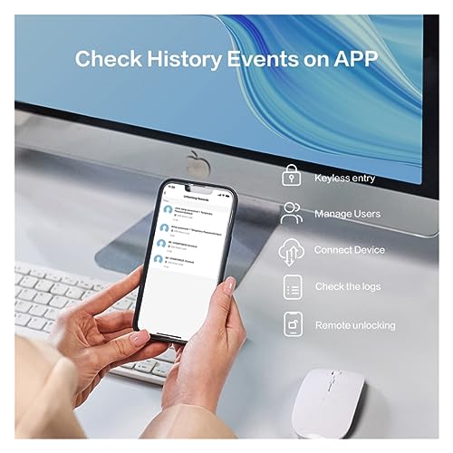 Serrure connectée Lockin G30 pour remplacer vos clés par l'empreinte