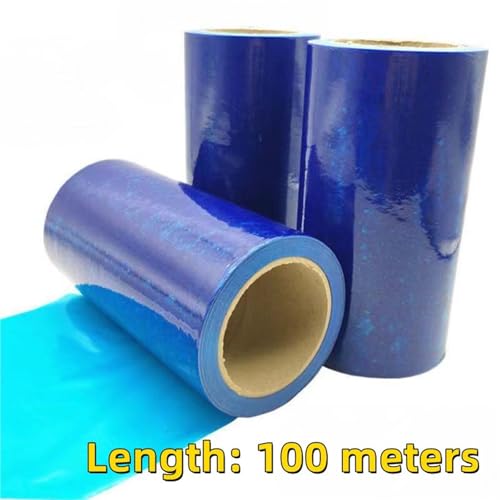 Película protectora de PE azul en rollo de 100m para superficies delicadas 2