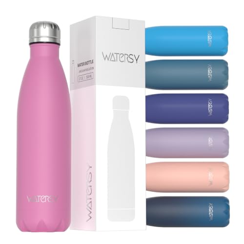 Image of WATERSY Stainless Steel water bottles,17oz /500ml Insulated Water Bottle