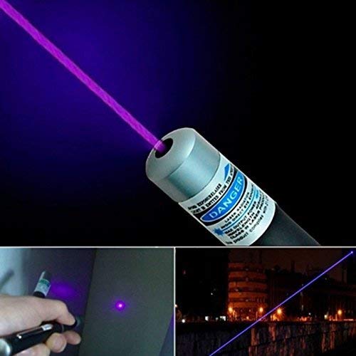 Image of PIA INTERNATIONAL 405nm Purple Blue 5Mw Beam Powerful Laser Pointer Pen