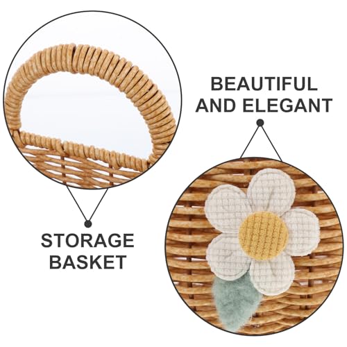 Cesta colgante de pared de PP para almacenamiento de cocina y baño 4