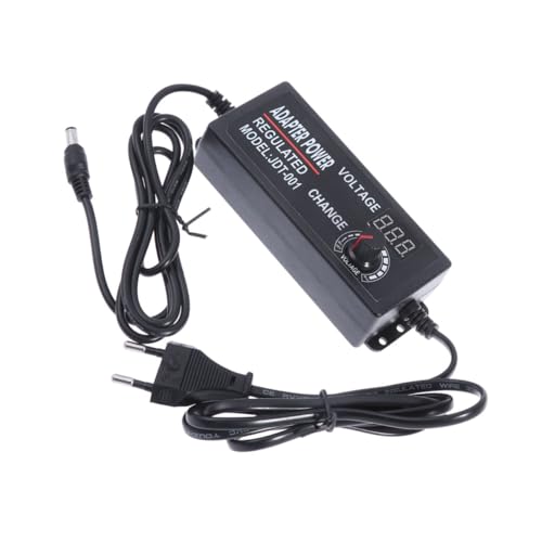 Adaptador múltiple UPKOCH con pantalla digital y voltaje regulable 3A para controlador de motor