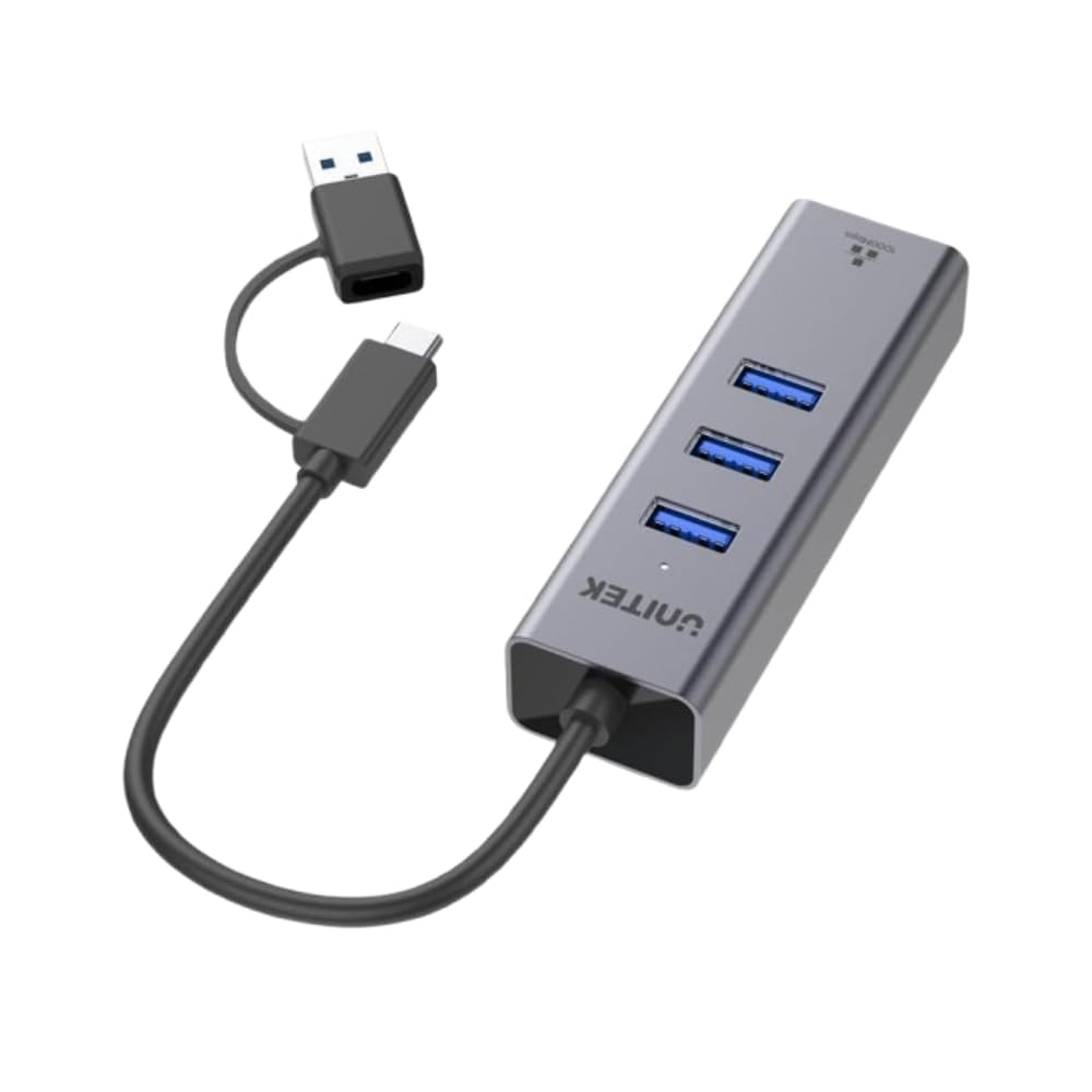 Unitek 4-in-1 Ethernet Hub (Y-3088B)