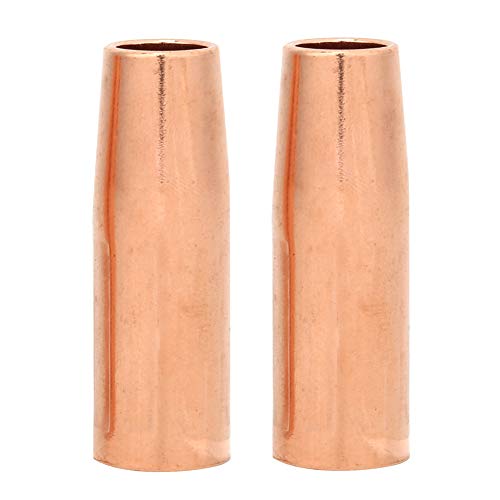 Marhynchus 2pcs MIG Welding Nozzle 21-37 3/8inch Copper Tips Holders for Tweco MIG Welder