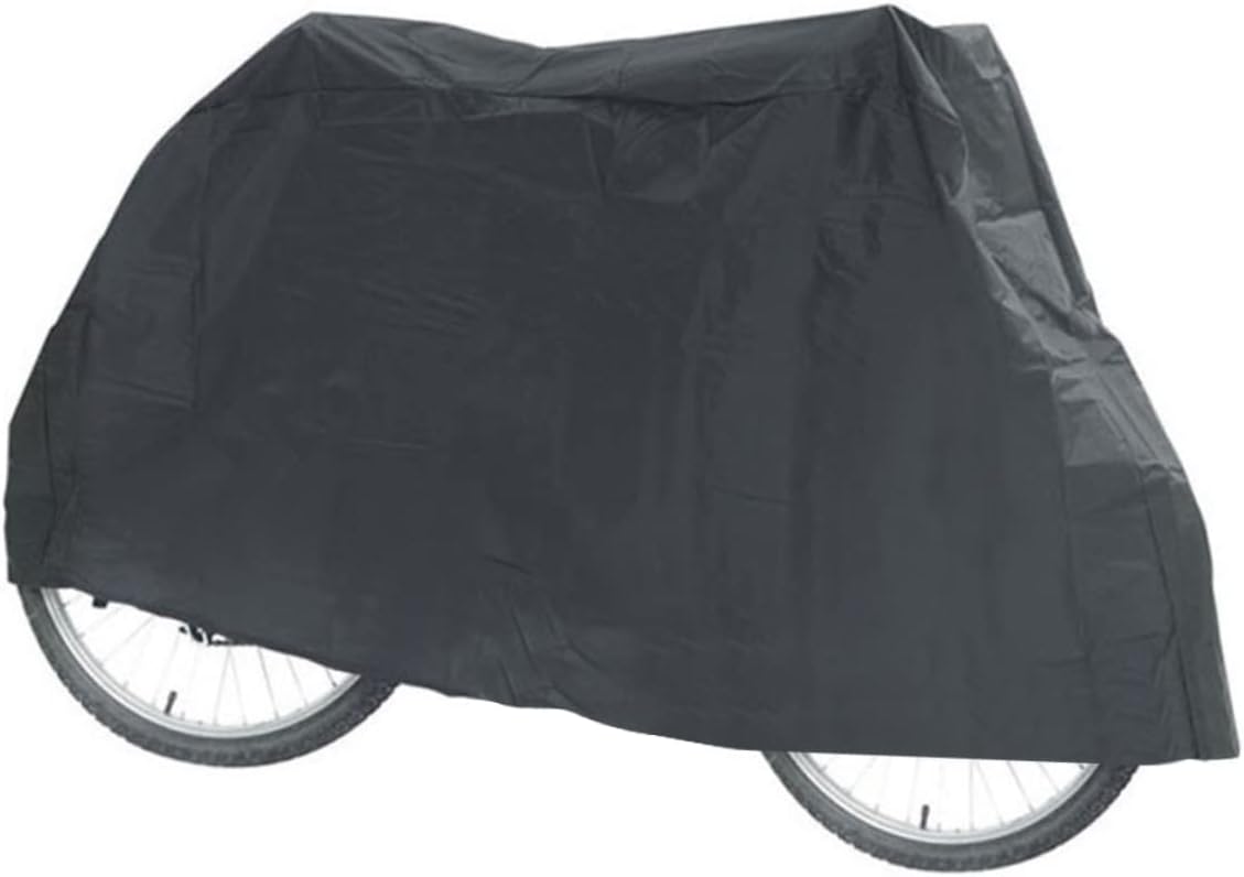 Waterproof Bike Protective Cover Outdoor Protector Cloth Black | Washable, Easy to Clean, Easy to Install, Dustproof Storage for Bicycle Outdoor Use