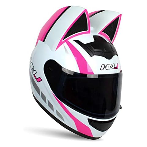 Cat Ear Full Face Motorcycle Helmet Cover