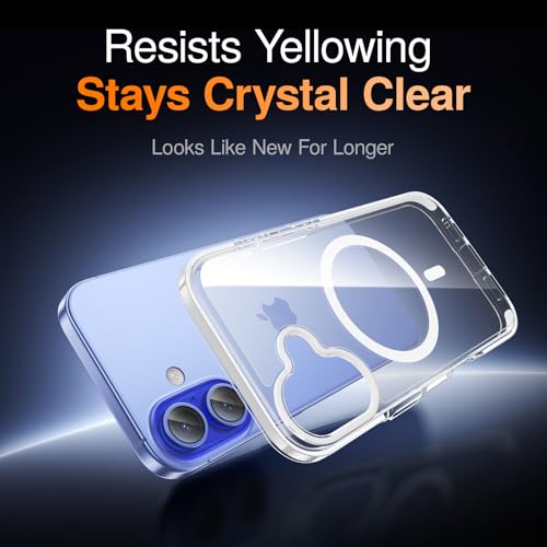 Coque iPhone 16 SMARTDEVIL blanche magnétique et ultra fine - 7