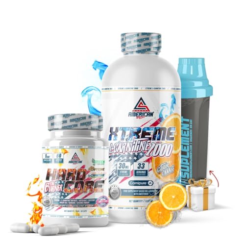 As American Suplement Pack L-Carnitina Hardcore Fat Burner 1 Litro Naranja Combinación Que Ayuda A Definir Músculo, Perder Peso Y Reducir El Apetito As American Suplement Pack L-Carnitina Hardcore Fat Burner 1 Litro Naranja Combinación Que Ayuda A Definir Músculo, Perder Peso Y Reducir El Apetito