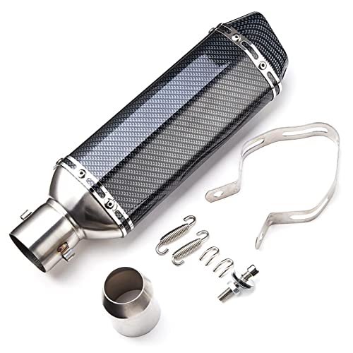 Tuyau d'échappement universel 370mm pour CBF 600 KLR-650 et CTX700 avec silencieux
