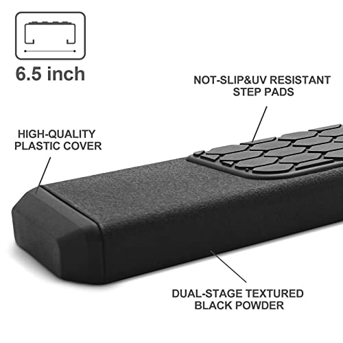 Image of COMNOVA 6.5 inch Running Boards for 2019-2026 Silverado /Sierra 1500 Crew Cab