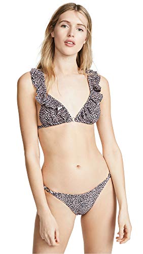 Maaji women's standard sliding triangle with ruffle straps bikini…